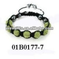 Fashion shamballa bracelet disco ball